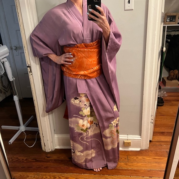 Dresses & Skirts - Genuine Japanese kimono with obi